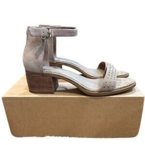 Koolaburra by UGG “Bellen” Block Heel Strappy Sandals in Tan Suede – Size 10